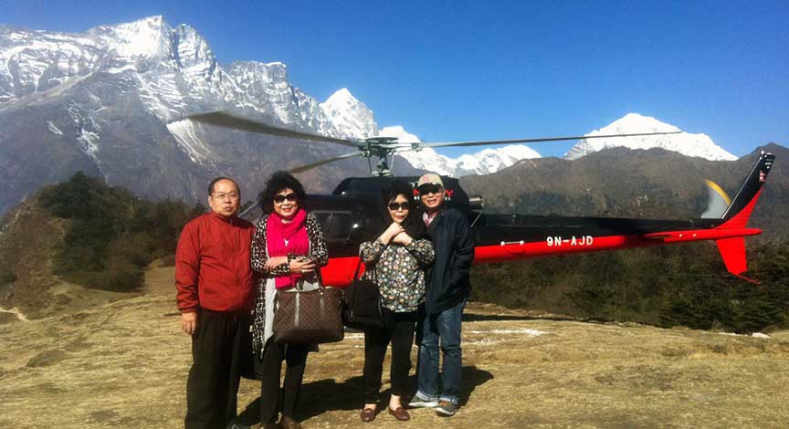 Explore the Nepal Himalayas with our Heli Tour