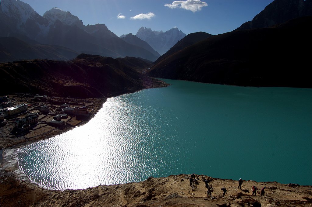 "The view from Gokyo Ri "