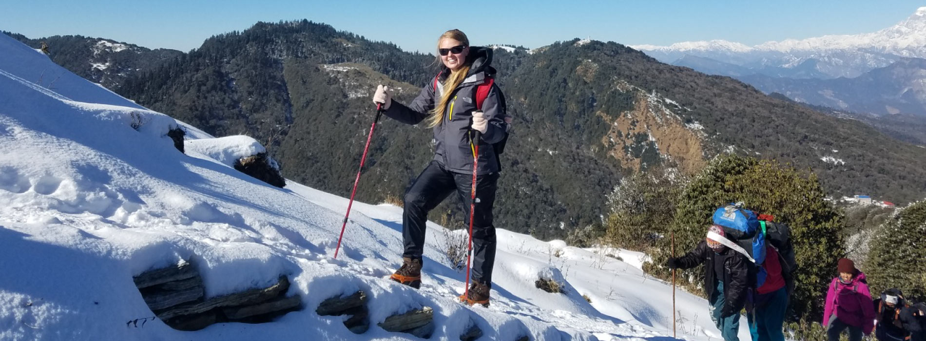 way to Ghorepani Poon Hill