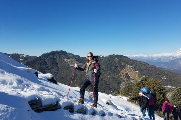 Ghorepani Poon Hill trek from Pokhara with Ghandruk