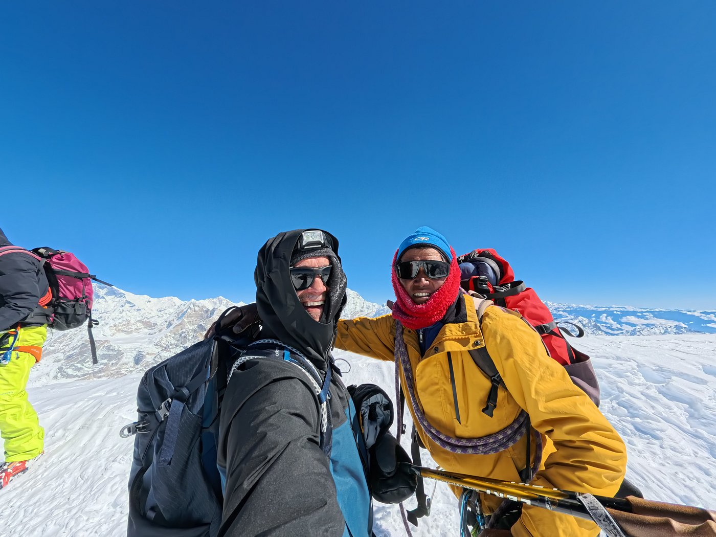 Amazing first peak in Nepal